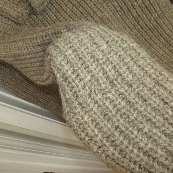 Vtg Oversize French Creek Sheep And Wool Co. Wool Knit Sweater Mens L/ XL - Picture 6 of 8